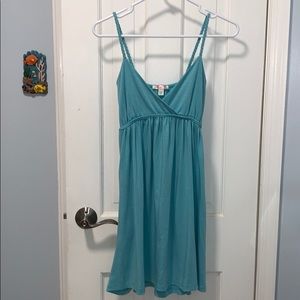 XS urban outfitter aqua sun dress